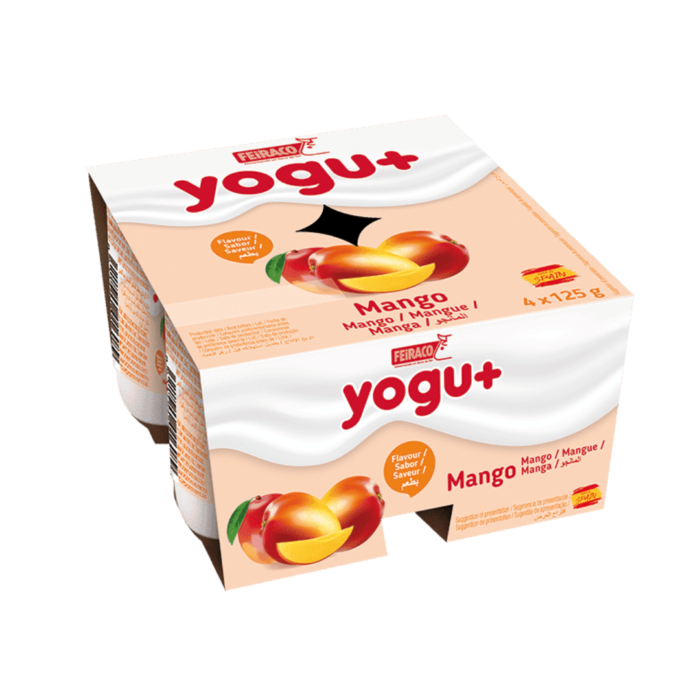 Yogu+ mango flavour