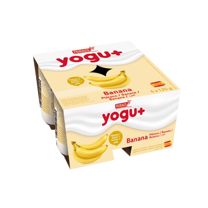 Yogu+ banana flavour