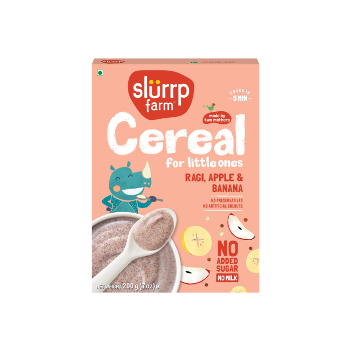 Slurrp Farm Ragi Apple & Banana Cereal