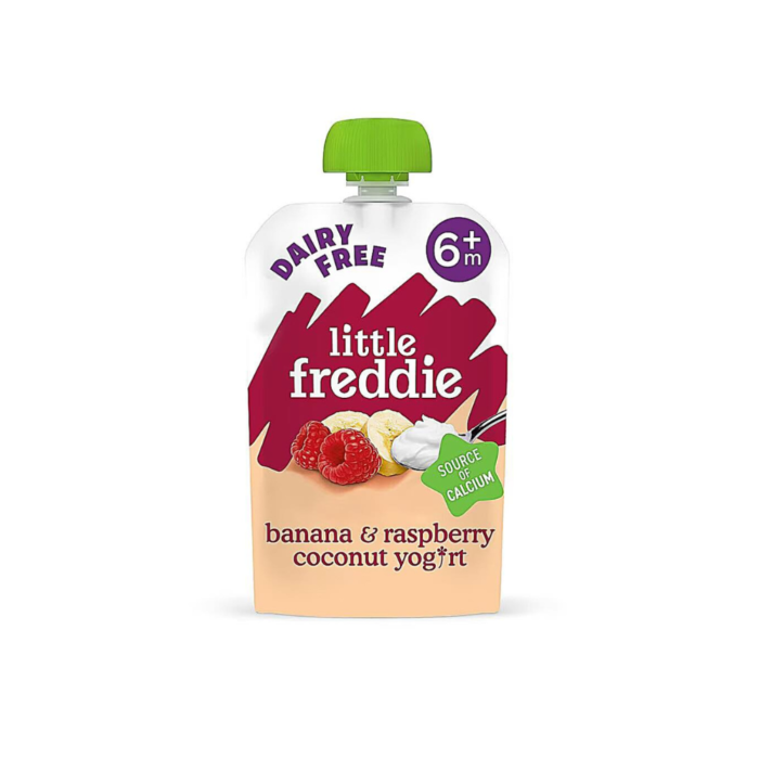 Little Freddie Organic Banana & Raspberry Coconut Yoghurt