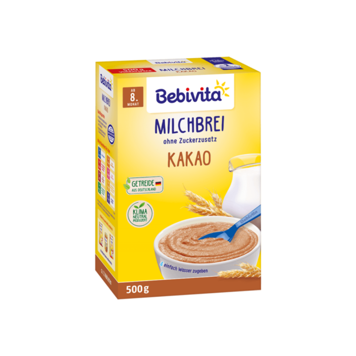 Bebivita milk porridge cocoa