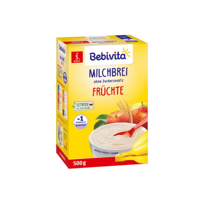 Bebivita milk porridge fruits