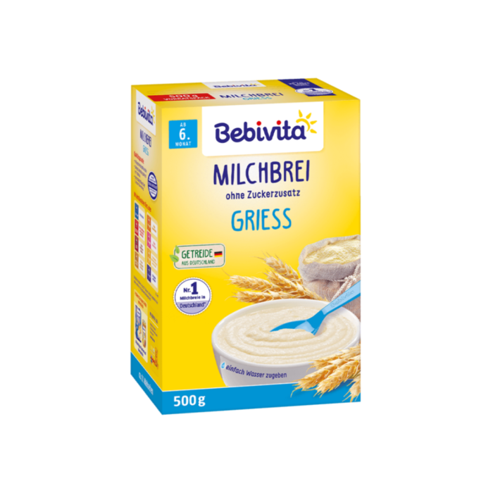 Bebivita milk porridge semolina