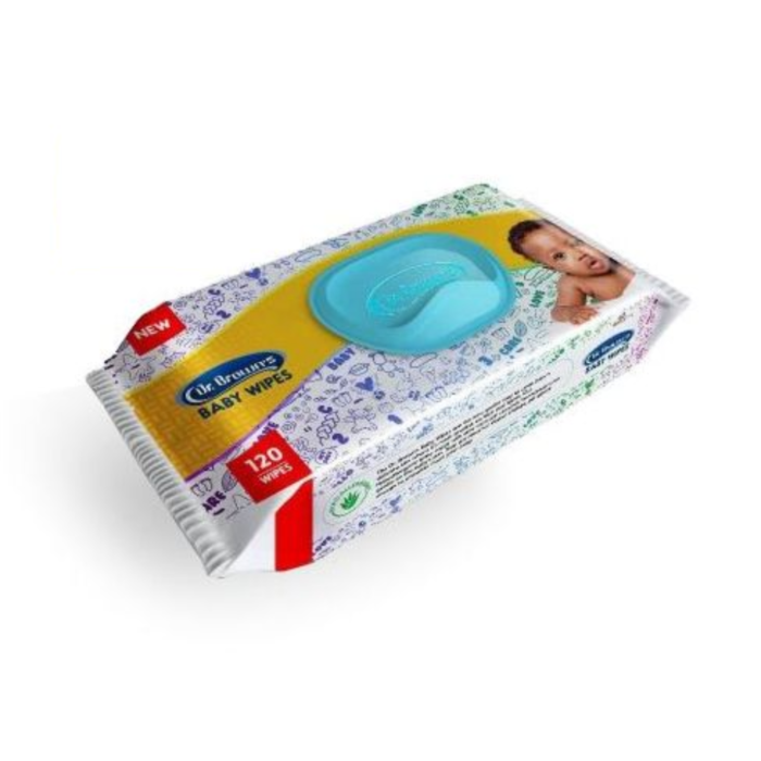 Dr. Brown´s Baby Wipes 120 Count