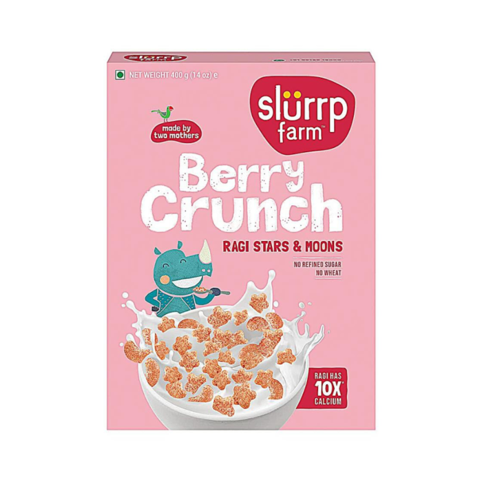 Slurrp Farm Berry Crunch Strawberry Cereal