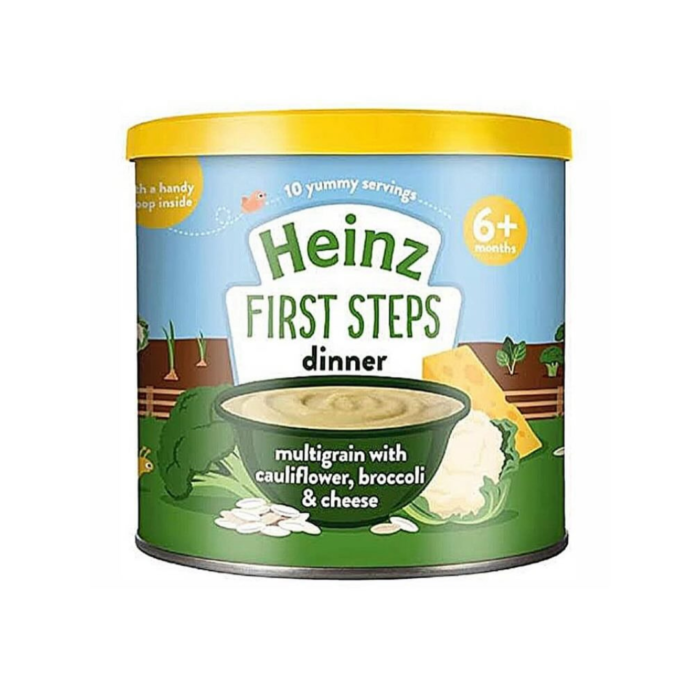 Heinz First Steps Multigrain with Cauliflower & Broccoli & Cheese