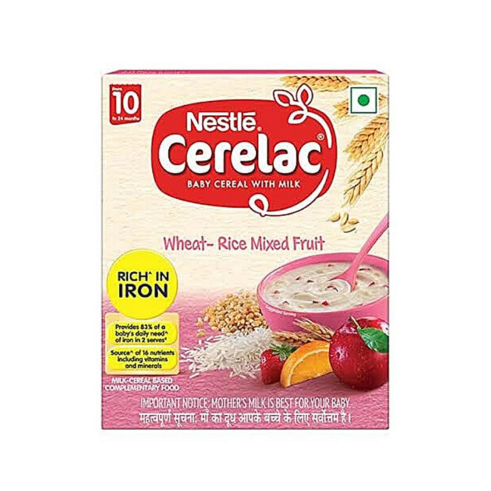 Nestle Cerelac Wheat Rice Mixed Fruit