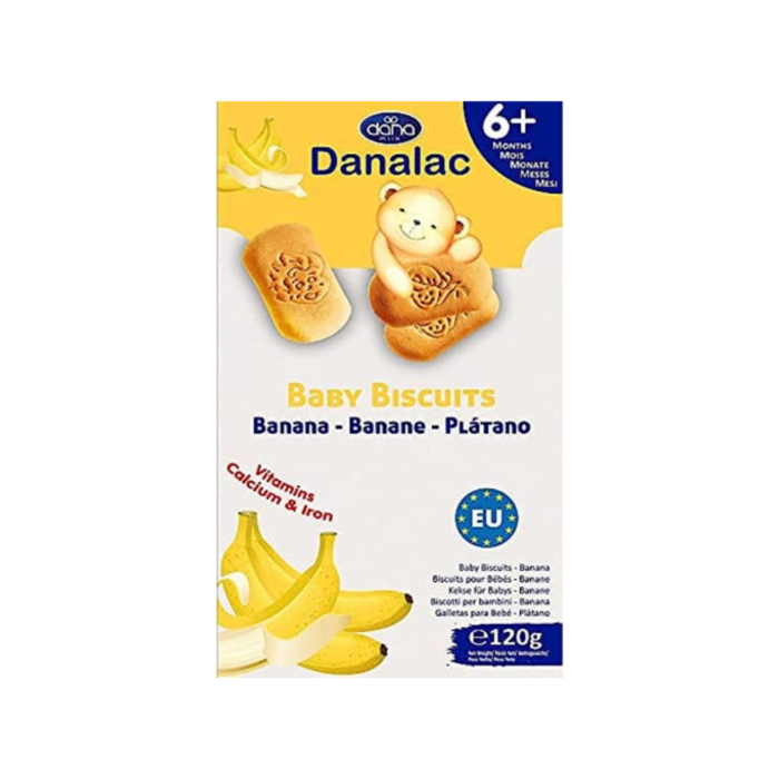 Danalac Baby Biscuits Banana