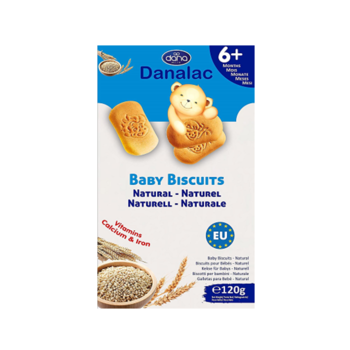 Danalac Baby Biscuits Natural