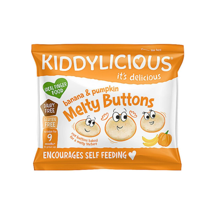 Kiddylicious Banana & Pumpkin Wafers