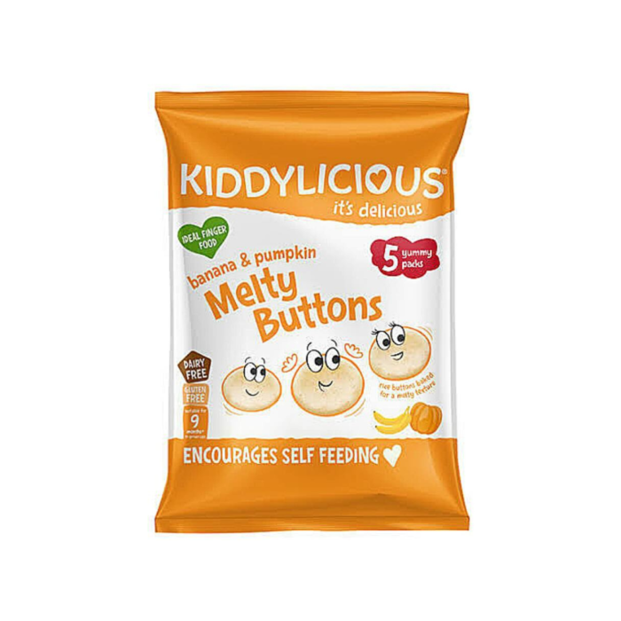 Kiddylicious Banana & Pumpkin Wafers