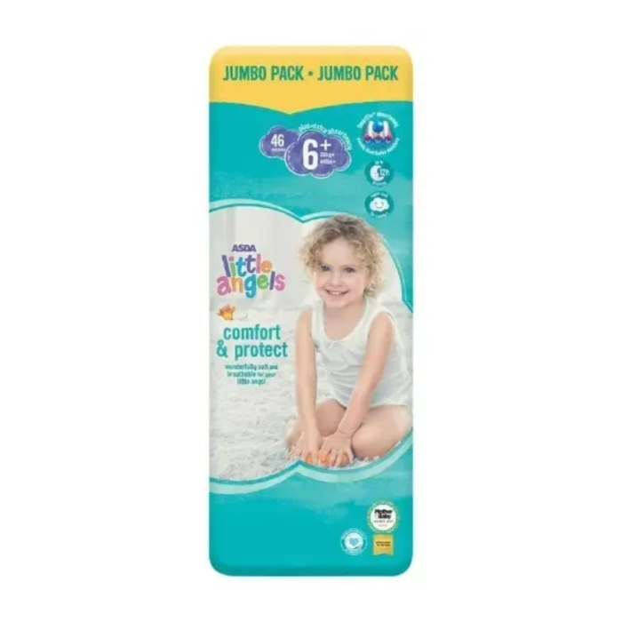 Little Angels Comfort & Protect Size 6 - 46-packs