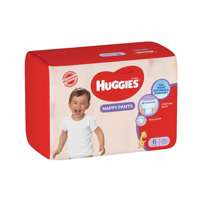 Huggies Nappy Pants Size 6 21Pcs