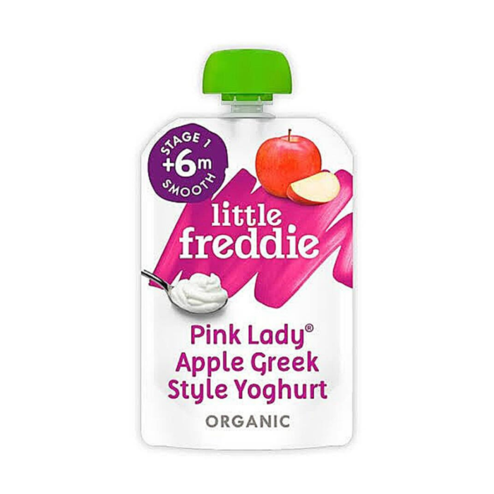 Little Freddie Organic Creamy Pink Lady Apple Greek