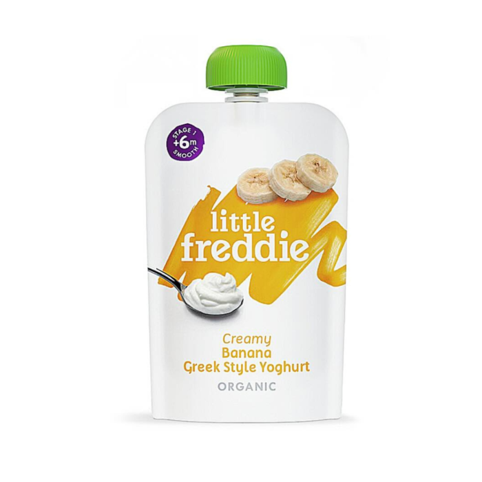 Little Freddie Organic Creamy Banana Greek