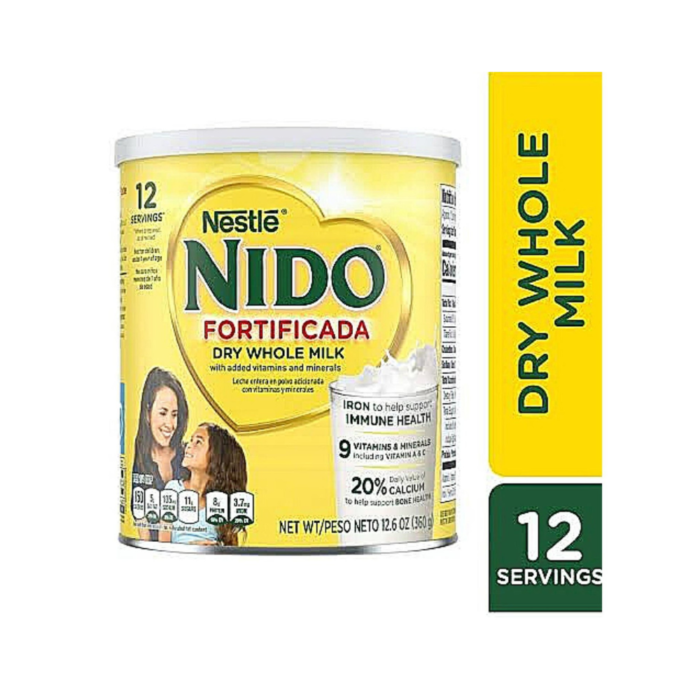 Nido Fortificada Dry Whole Powderd Milk