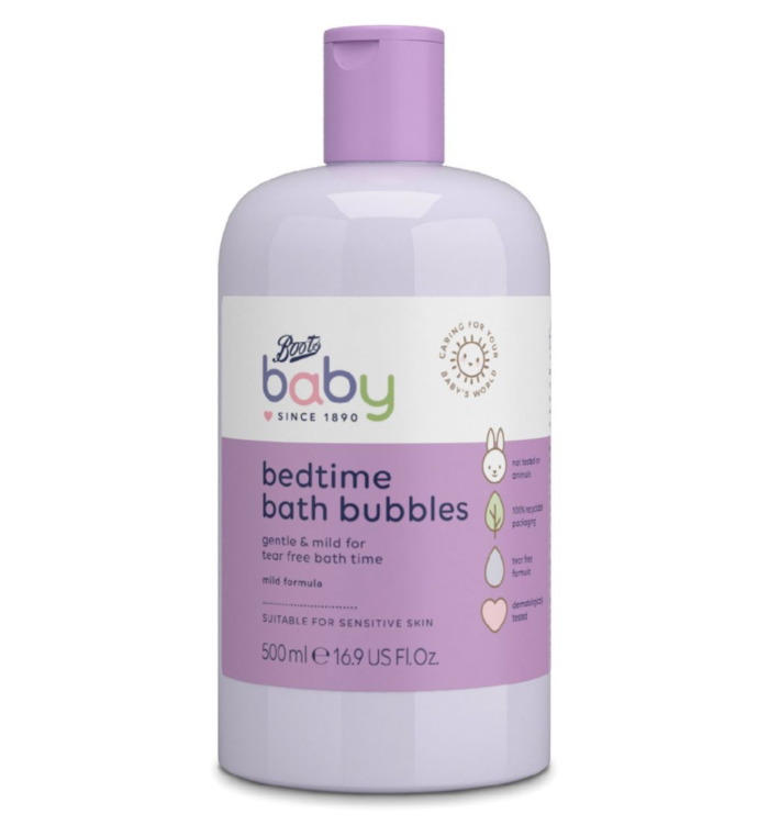 Boots Baby Bedtime Bath Bubbles