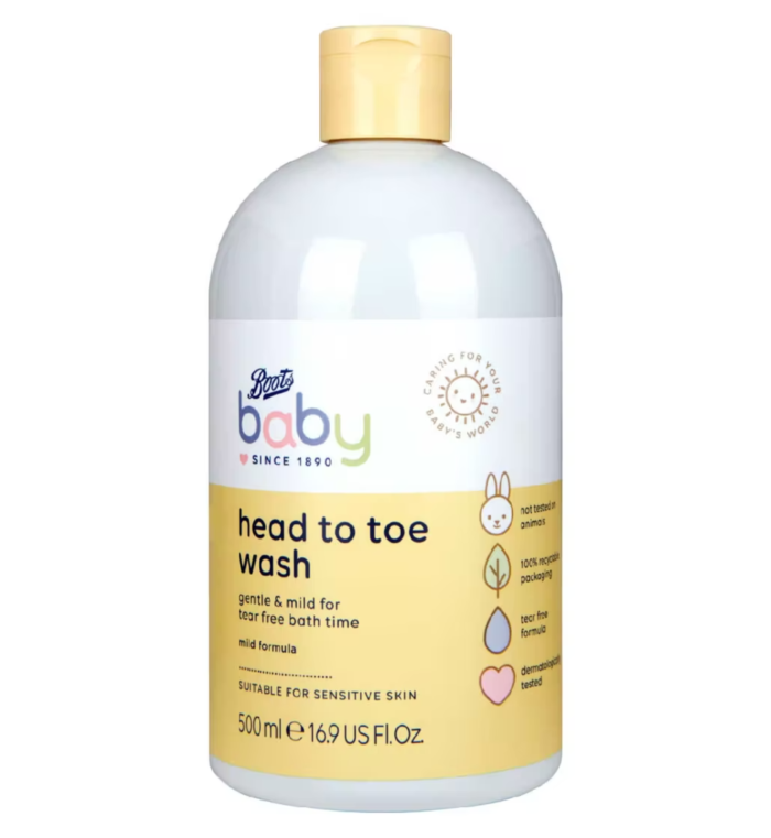 Boots Baby Head to Toe Wash